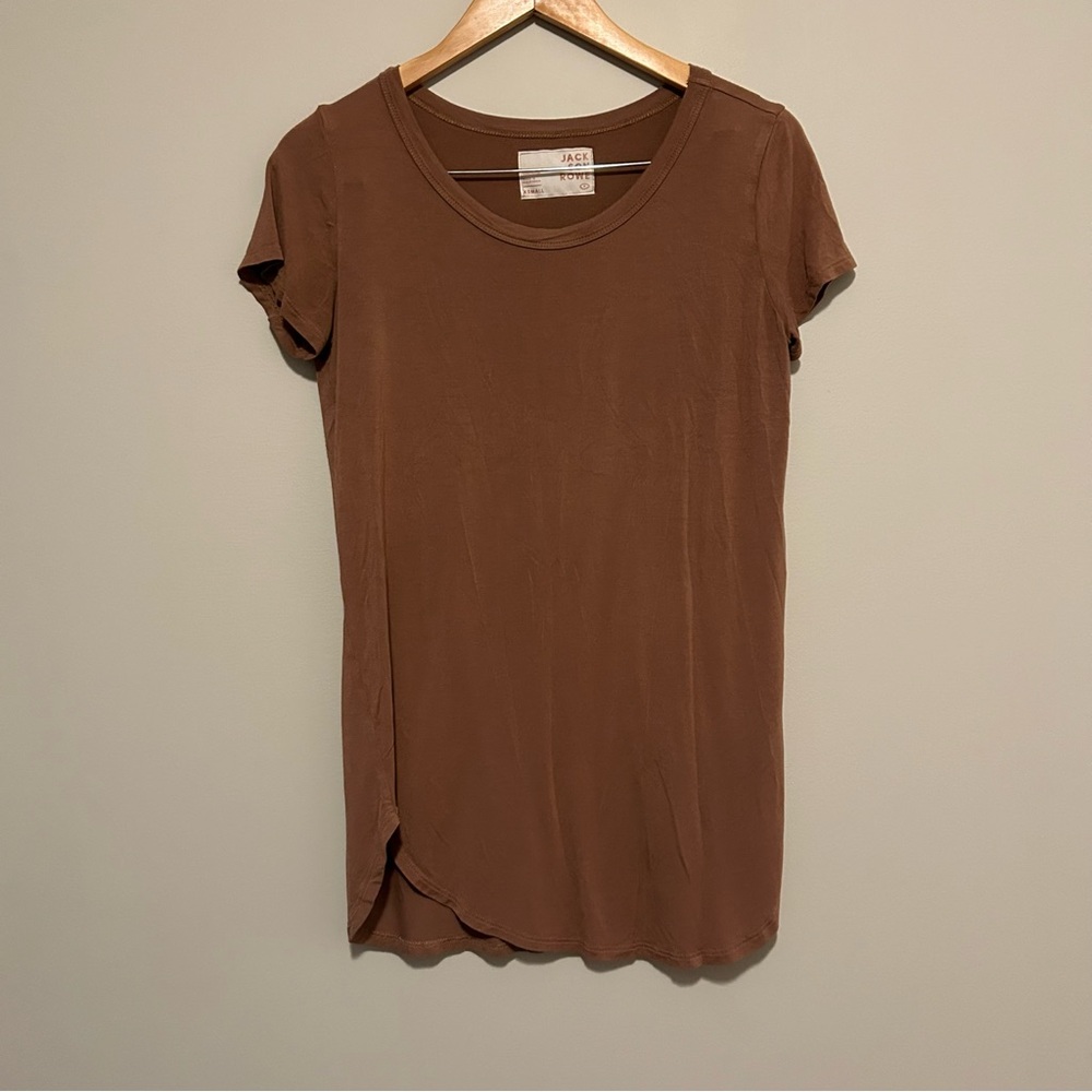 Jackson Rowe Classic Crew Tee - Sepia
